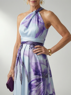 Light Floral Maxi Dress - Summer Elegant Breathable Boho Style