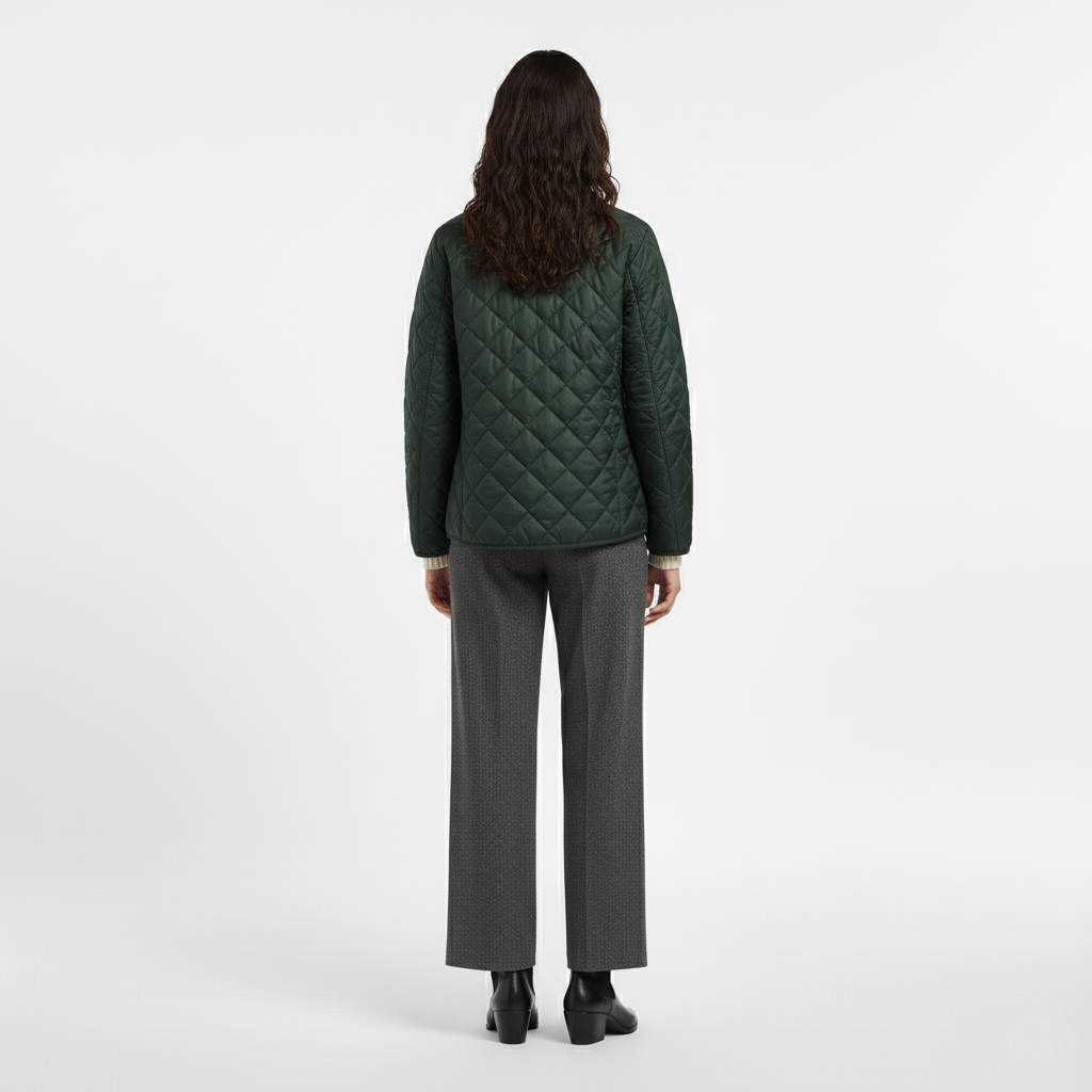 Lekka Pikowana Kurtka Zimowa