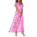 Floral Grace Maxi Dress – Elegant Flowing Style for Sunny Days